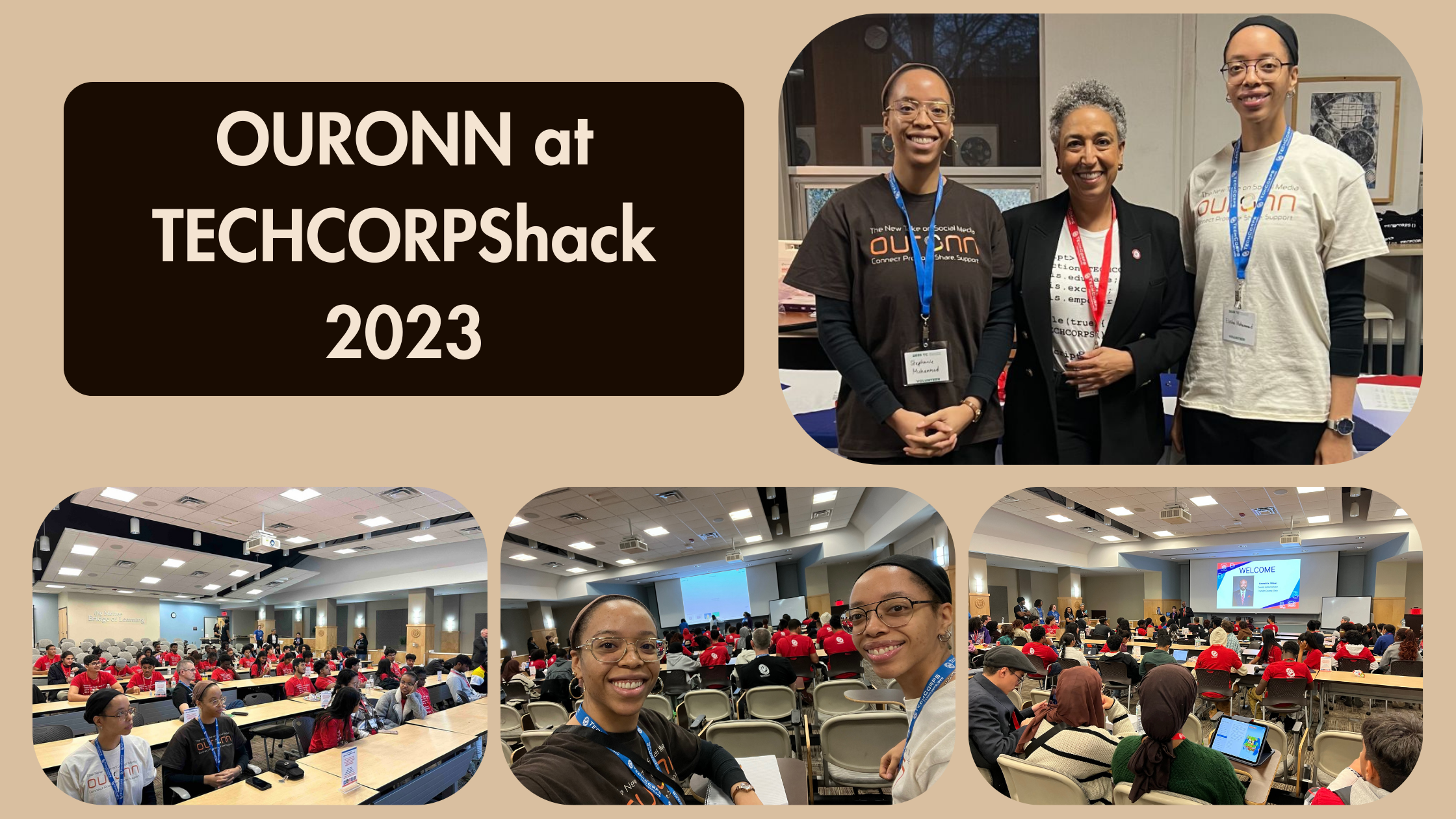 "OURONN at TECHCORPShack 2023!" Cover Image